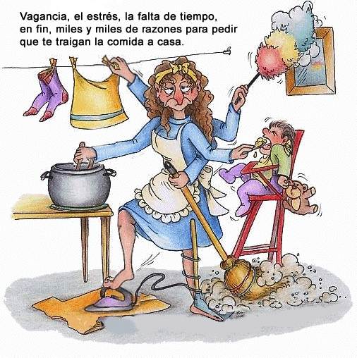 motivos para pedir comida para llevar