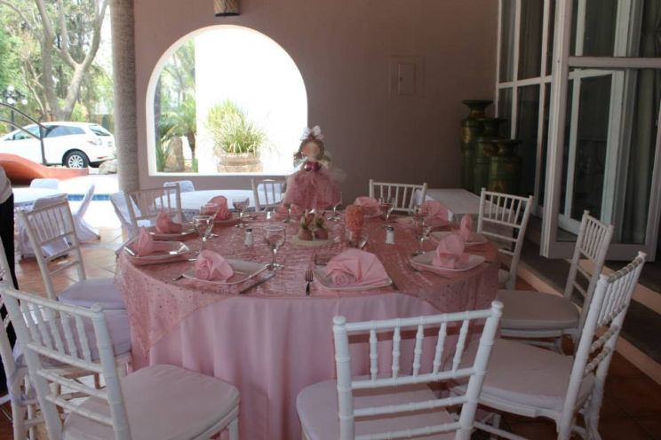 mesa de catering