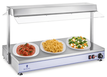 Expositor de platos calientes