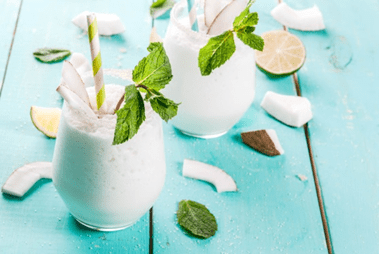 Granizado de Coco y Manzana